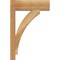 Ekena Millwork Thorton Block Rough Sawn Outlooker, Western Red Cedar, 6"W x 16"D x 24"H OUT06X16X24THR05RWR - alternate 3